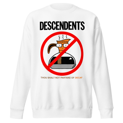 Descendents Descendents - Thou Shalt Not Decaf Sweatshirt
