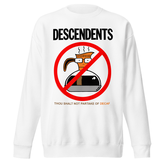 Descendents Descendents - Thou Shalt Not Decaf Sweatshirt