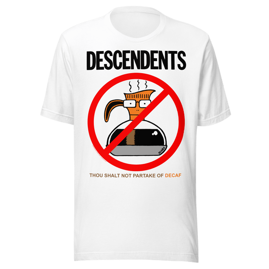 Descendents - Thou Shalt Not Decaf T-Shirt