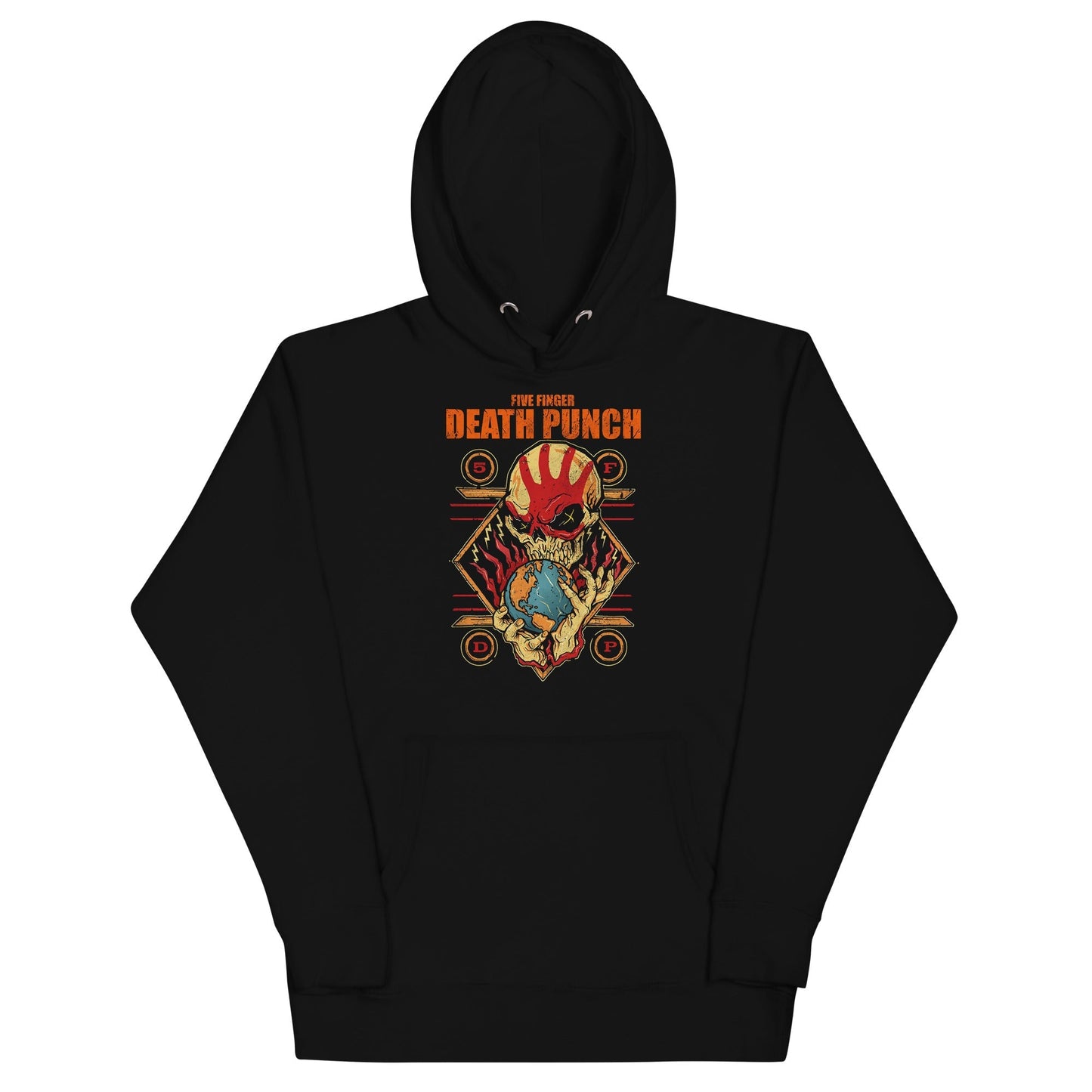Five Finger Death Punch Five Finger Death Punch - Hand Skull Logo Hoodie