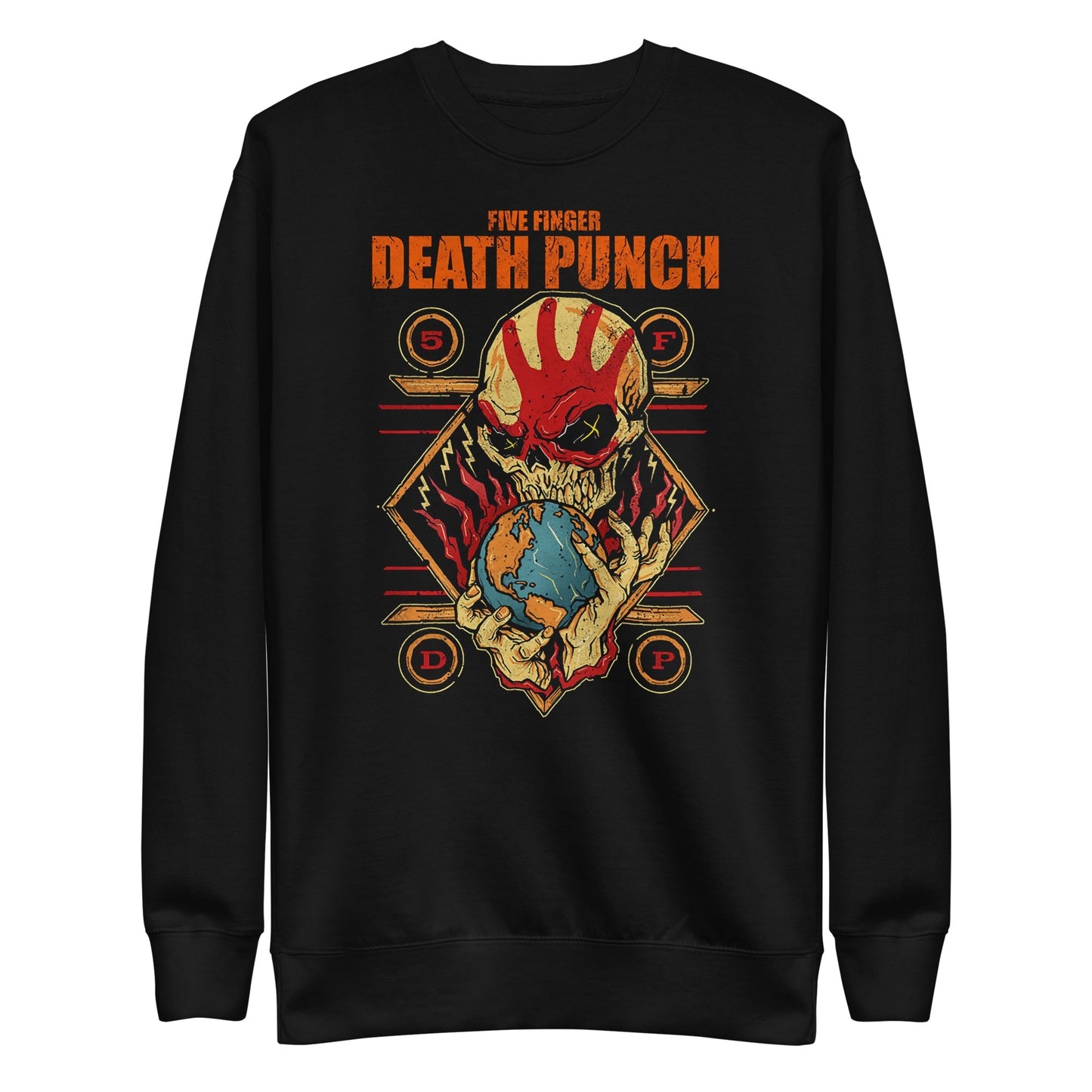 Five Finger Death Punch Five Finger Death Punch - Hand Skull Logo Sweatshirt