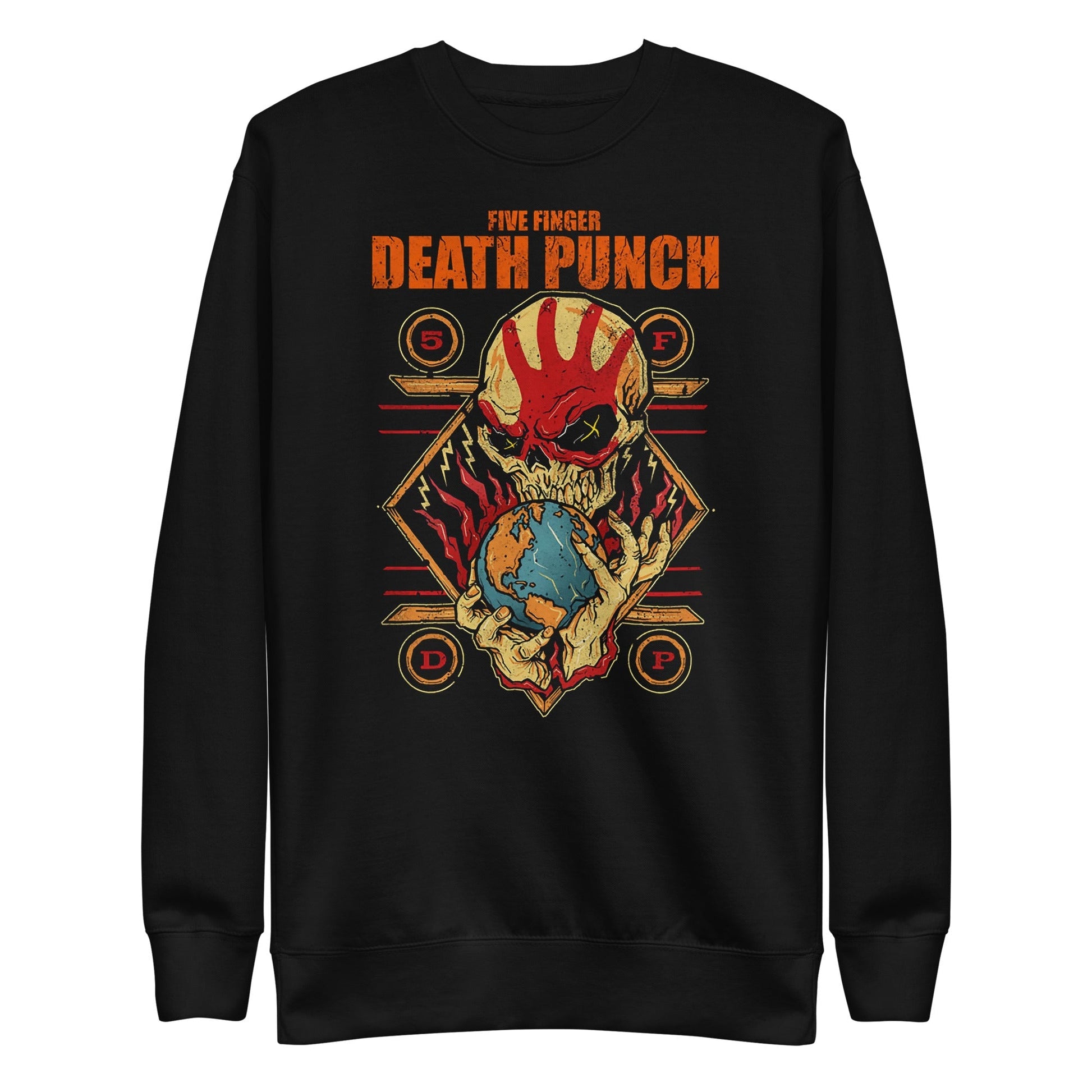 Five Finger Death Punch Five Finger Death Punch - Hand Skull Logo Sweatshirt