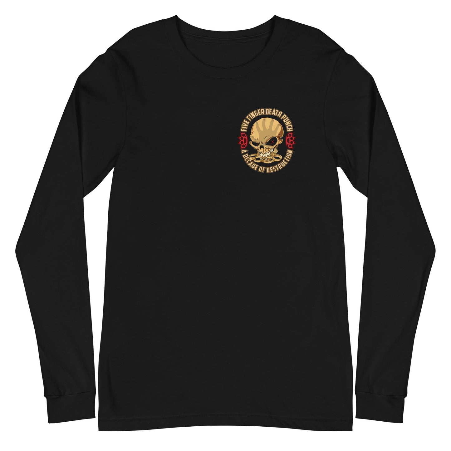 Five Finger Death Punch Five Finger Death Punch - Small Logo Long Sleeve T-Shirt