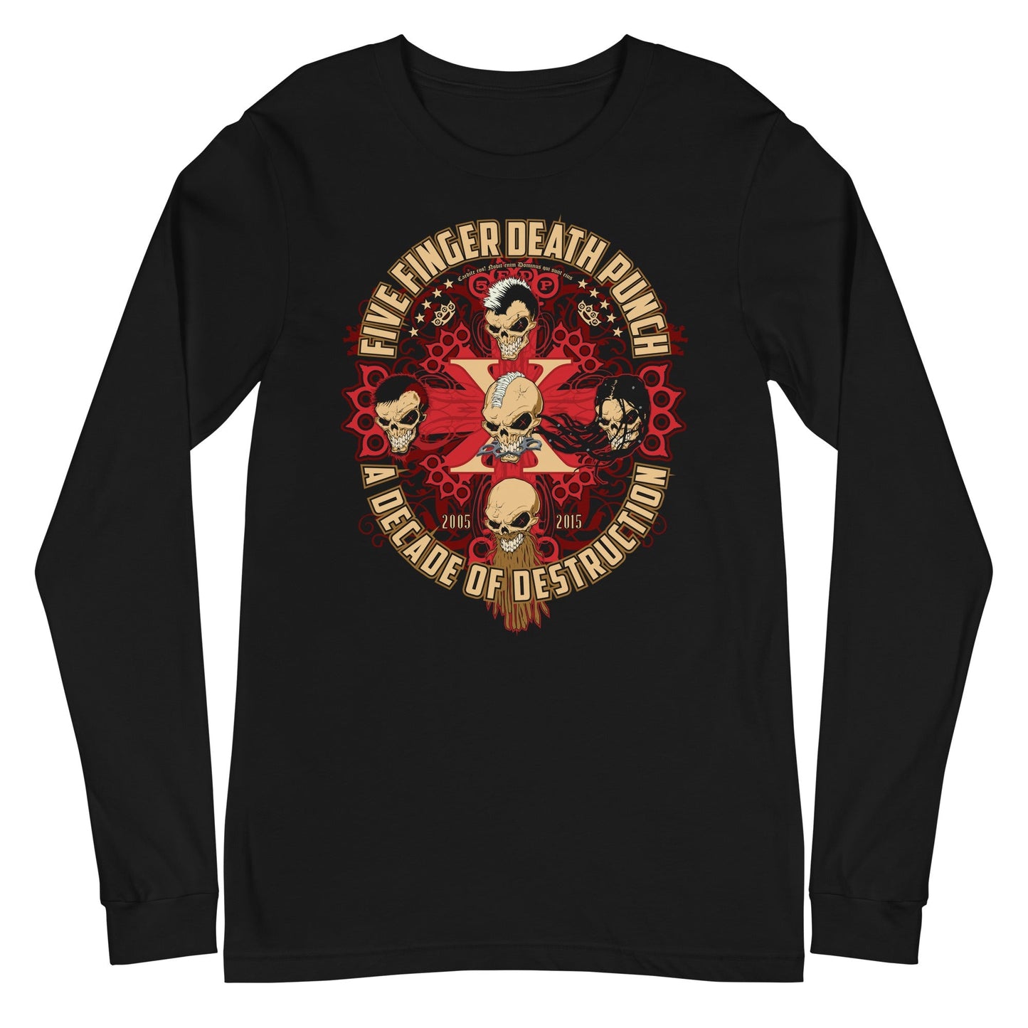 Five Finger Death Punch Five Finger Death Punch - Decade of Destruction Long Sleeve T-Shirt