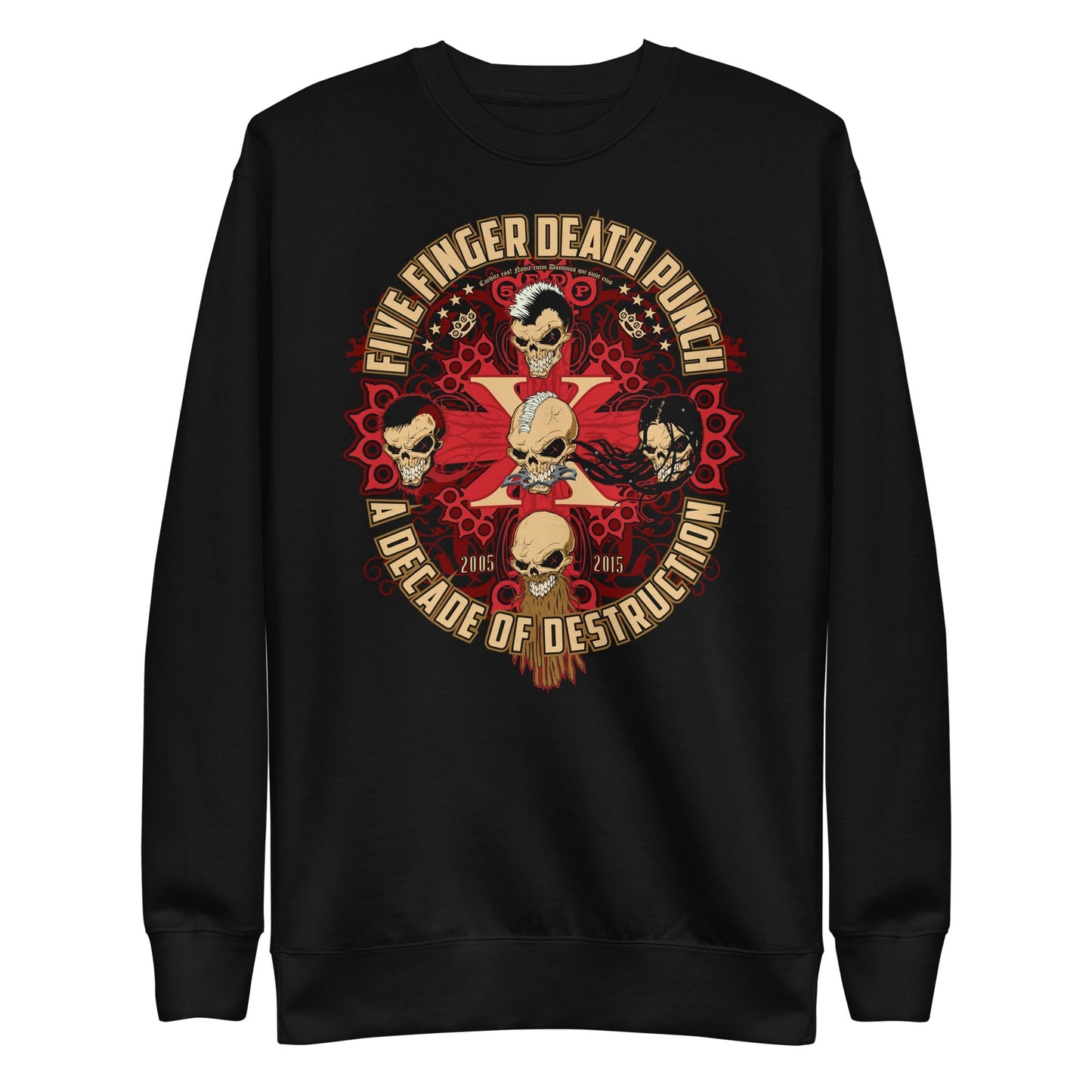 Five Finger Death Punch Five Finger Death Punch - Decade of Destruction Sweatshirt