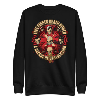 Five Finger Death Punch Five Finger Death Punch - Decade of Destruction Sweatshirt