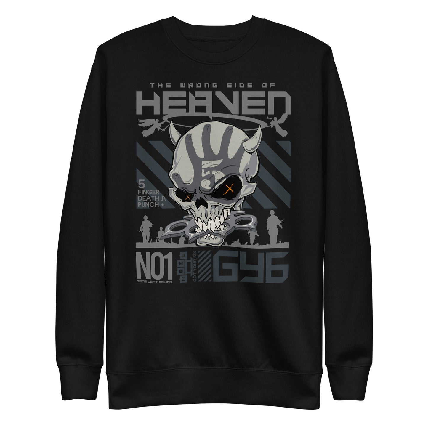 Five Finger Death Punch Five Finger Death Punch - Wrong Side of Heaven Sweatshirt