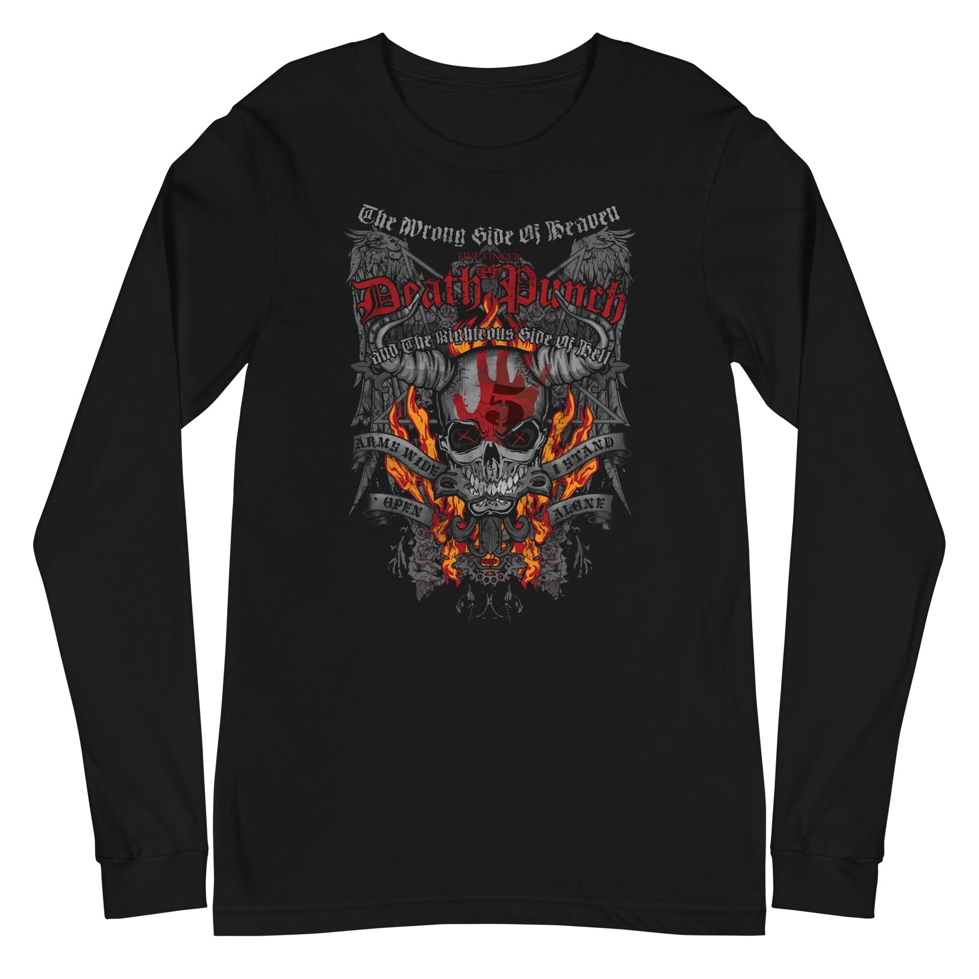 Five Finger Death Punch Five Finger Death Punch - Wrong or Righteous Long Sleeve T-Shirt