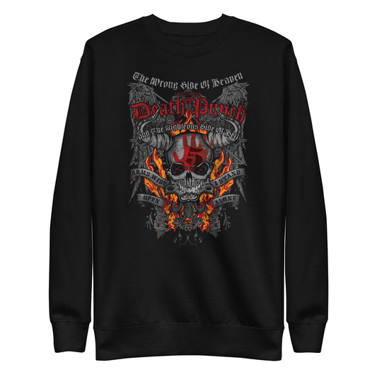 Five Finger Death Punch Five Finger Death Punch - Wrong or Righteous Sweatshirt