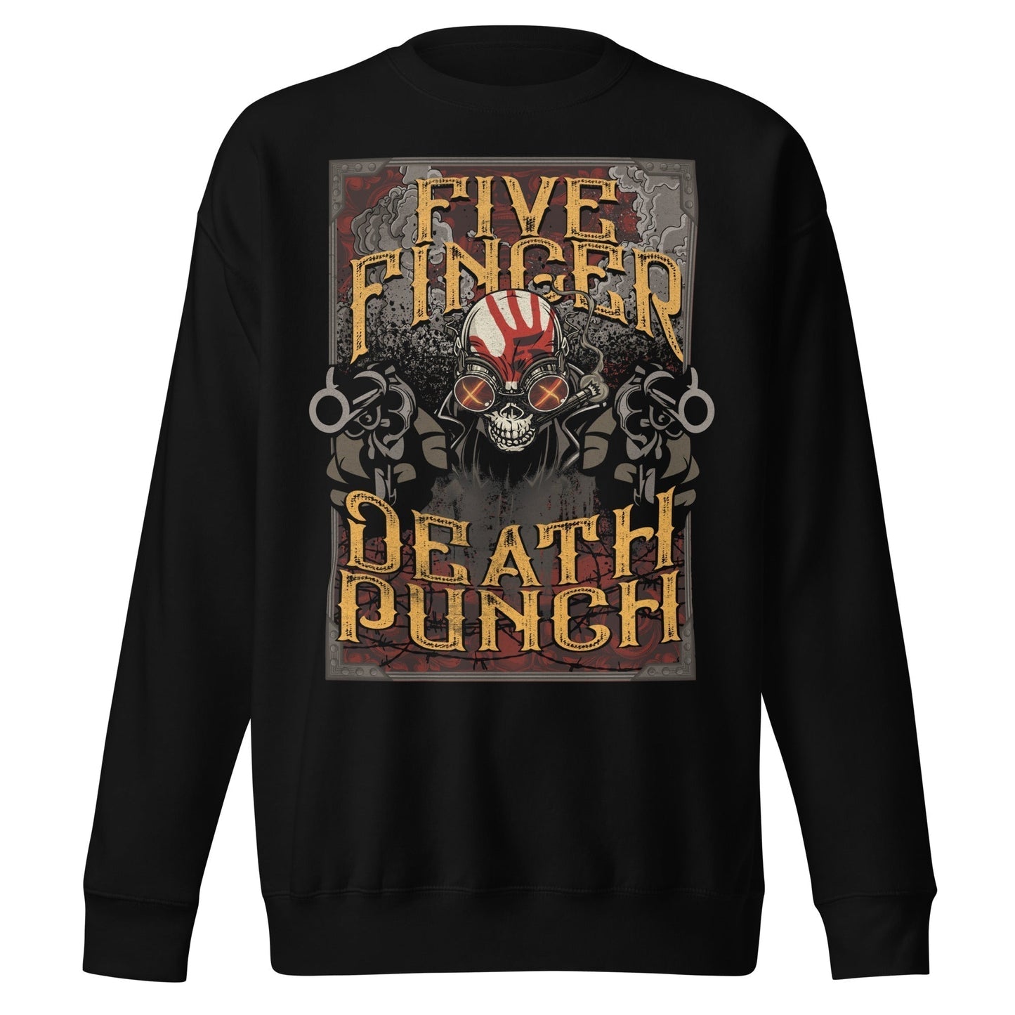 Five Finger Death Punch Five Finger Death Punch - Barrels Jumbo Print Sweatshirt