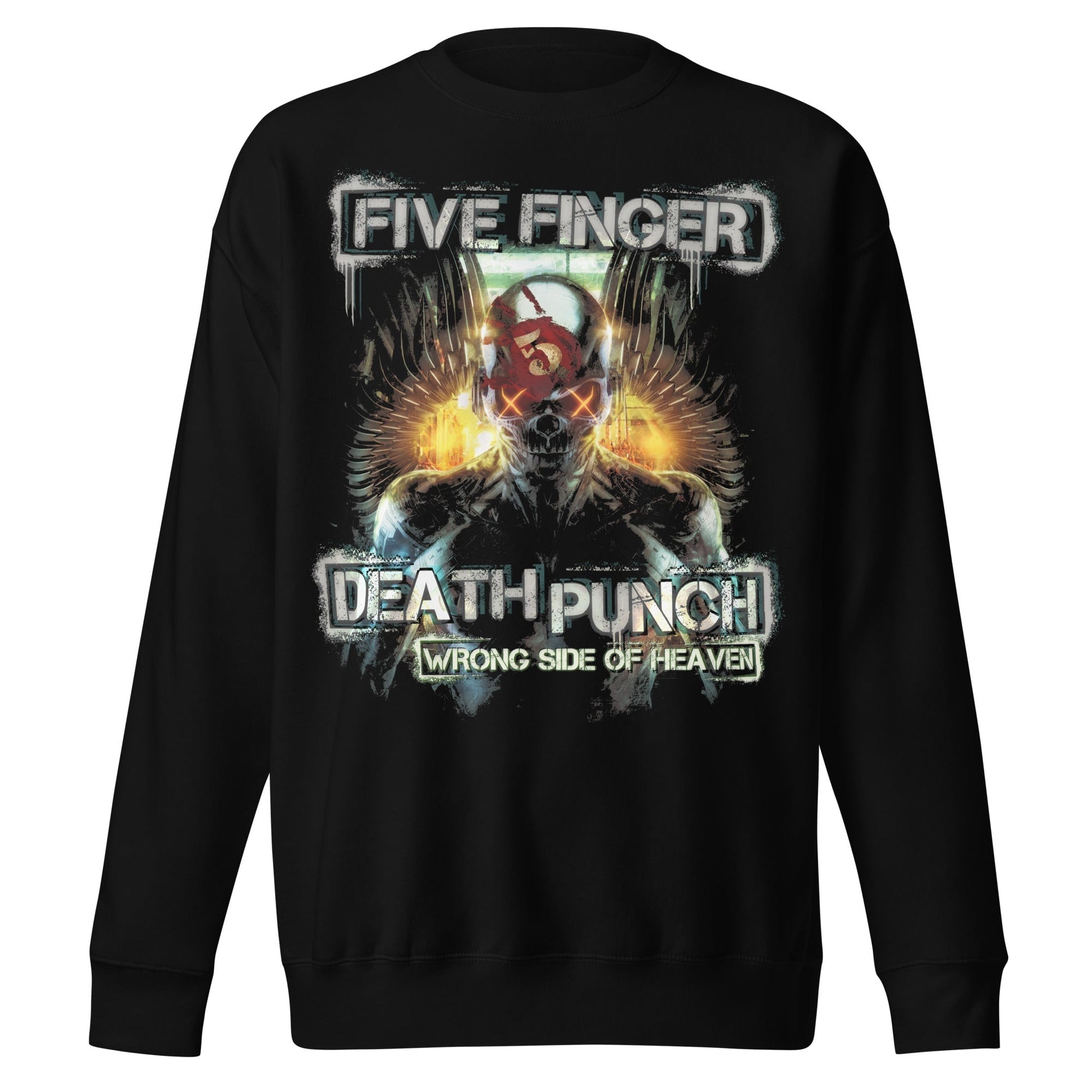 Five Finger Death Punch Five Finger Death Punch - Bot Heaven Jumbo Print Sweatshirt