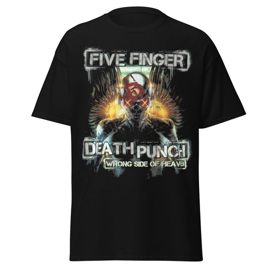 Five Finger Death Punch Five Finger Death Punch - Bot Heaven Jumbo Print T-Shirt
