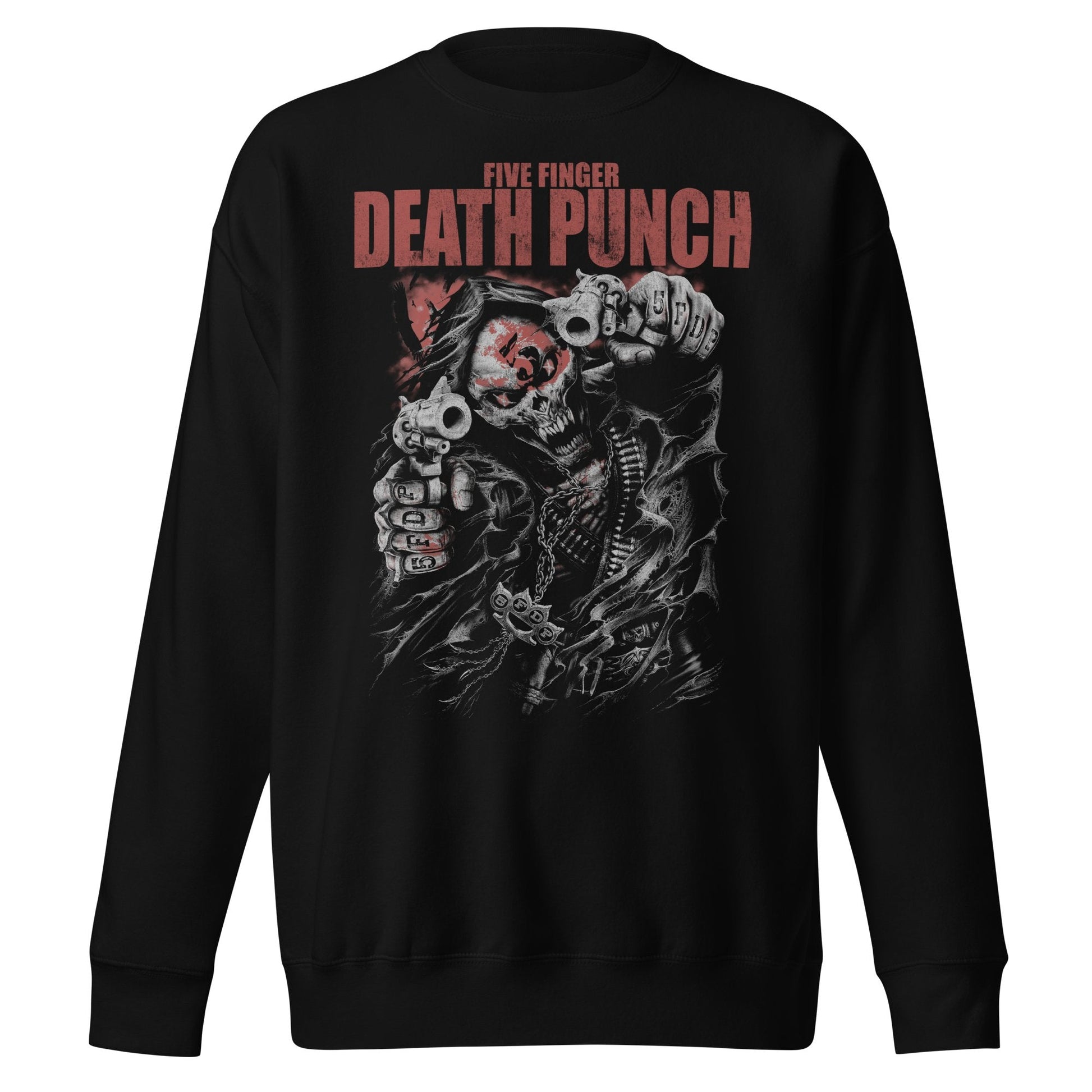 Five Finger Death Punch Five Finger Death Punch - Both Barrels Jumbo Print Sweatshirt