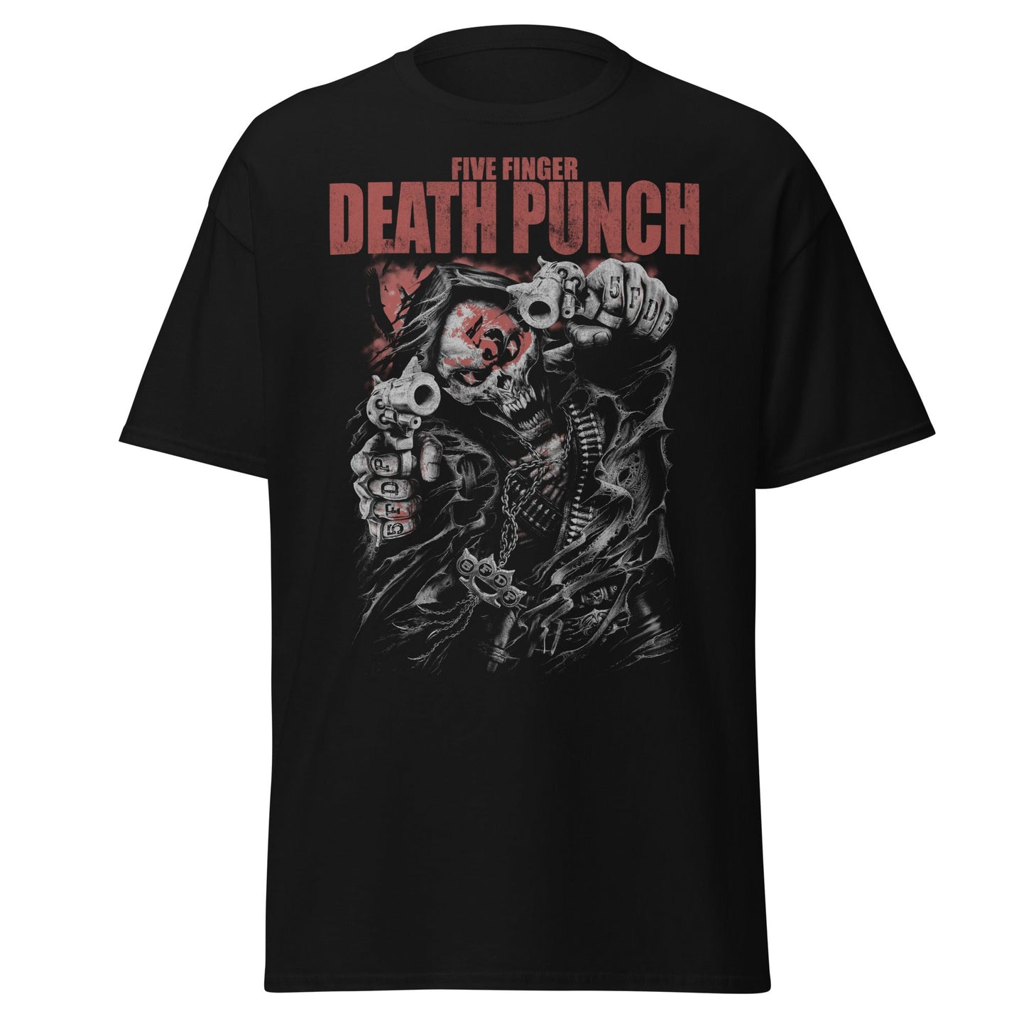 Five Finger Death Punch Five Finger Death Punch - Both Barrels Jumbo Print T-Shirt
