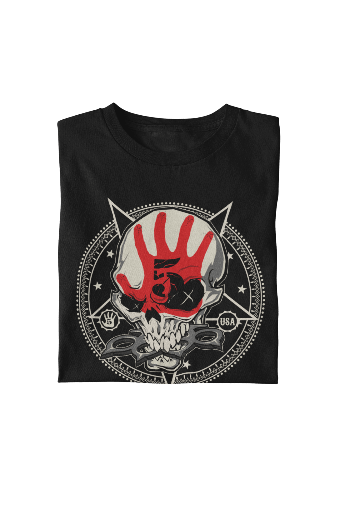 Five Finger Death Punch Five Finger Death Punch - Circle Logo T-Shirt
