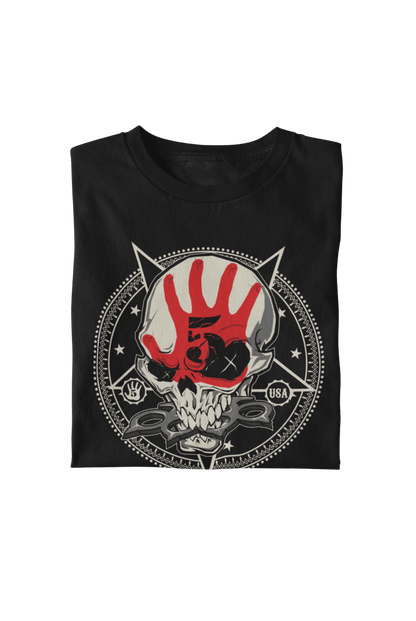 Five Finger Death Punch Five Finger Death Punch - Circle Logo T-Shirt