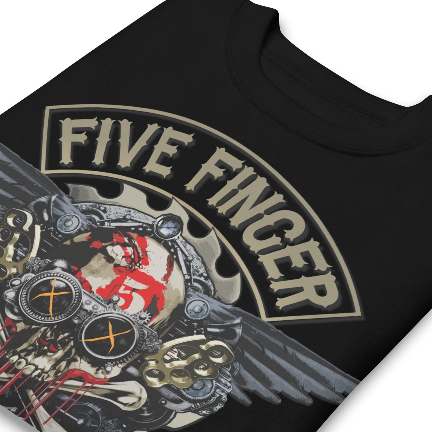 Five Finger Death Punch Five Finger Death Punch - Crossbones Jumbo Print Sweatshirt