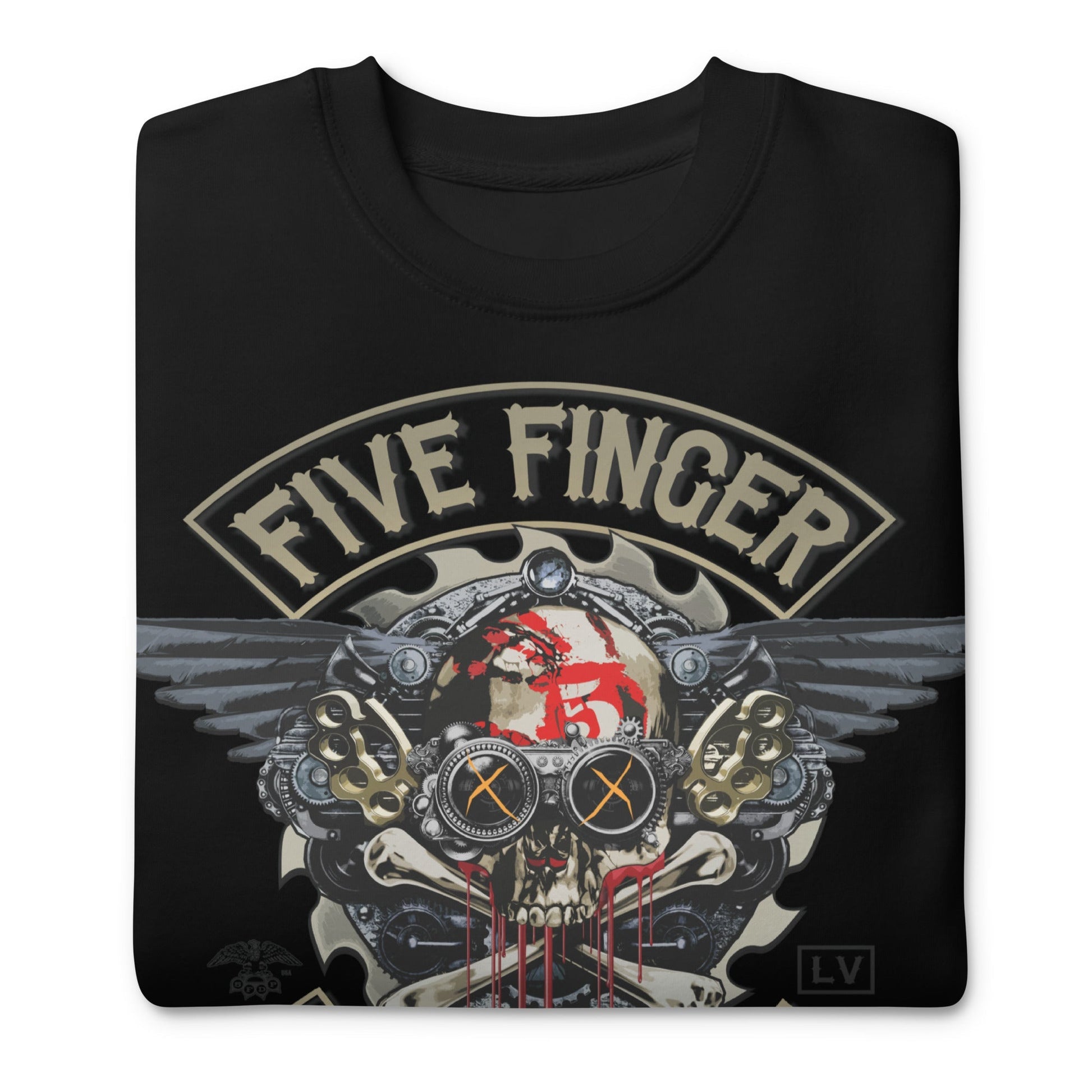 Five Finger Death Punch Five Finger Death Punch - Crossbones Jumbo Print Sweatshirt