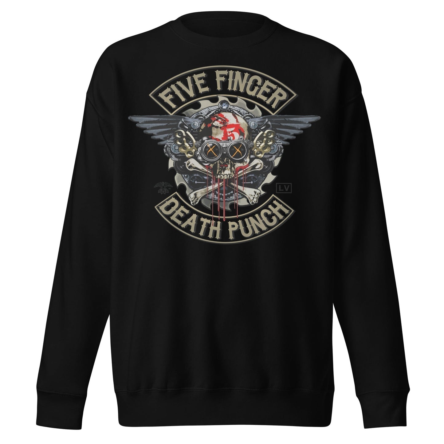 Five Finger Death Punch Five Finger Death Punch - Crossbones Jumbo Print Sweatshirt