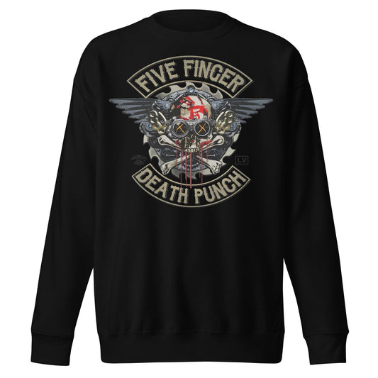 Five Finger Death Punch Five Finger Death Punch - Crossbones Jumbo Print Sweatshirt