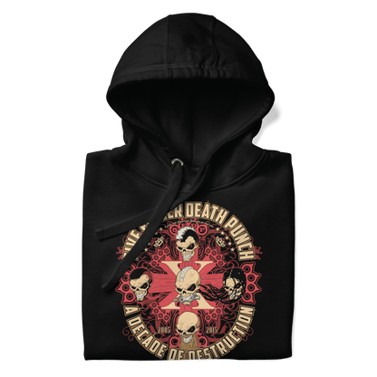 Five Finger Death Punch Five Finger Death Punch - Decade of Destruction Hoodie