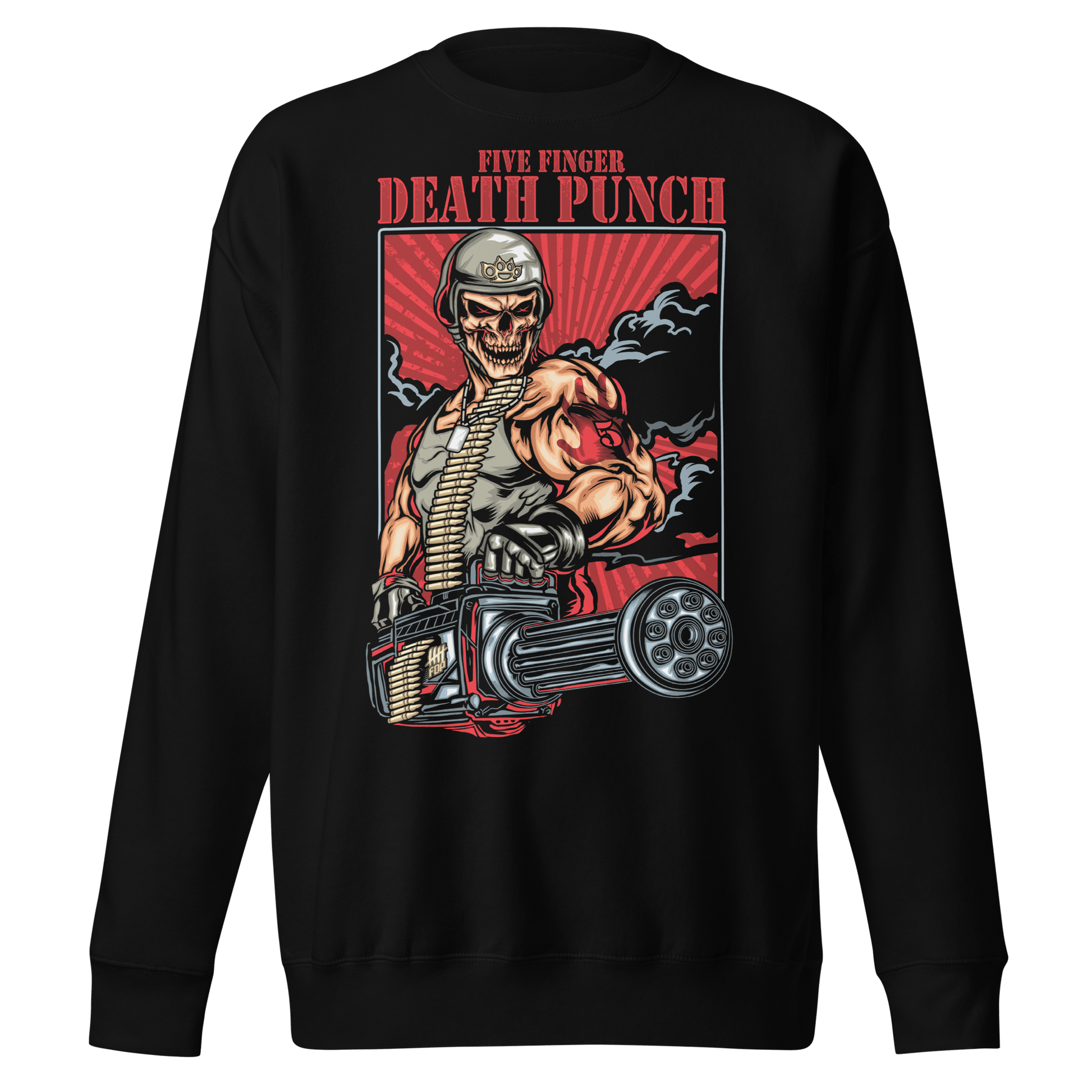 Five Finger Death Punch Five Finger Death Punch - Gatling Sweatshirt