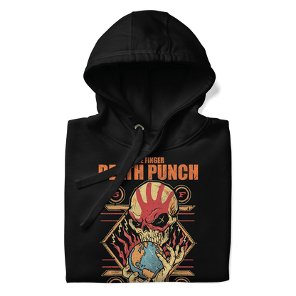 Five Finger Death Punch Five Finger Death Punch - Hand Skull Logo Hoodie