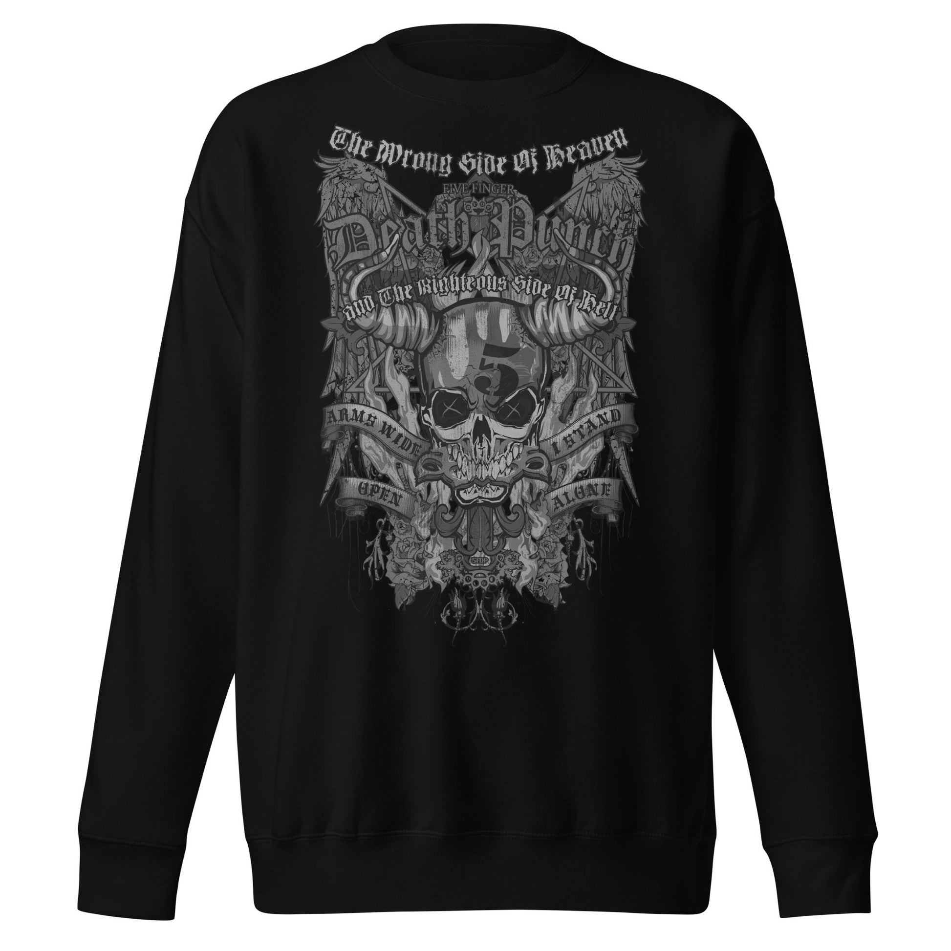 Five Finger Death Punch Five Finger Death Punch - Righteous Side of Evil Jumbo Print Sweatshirt