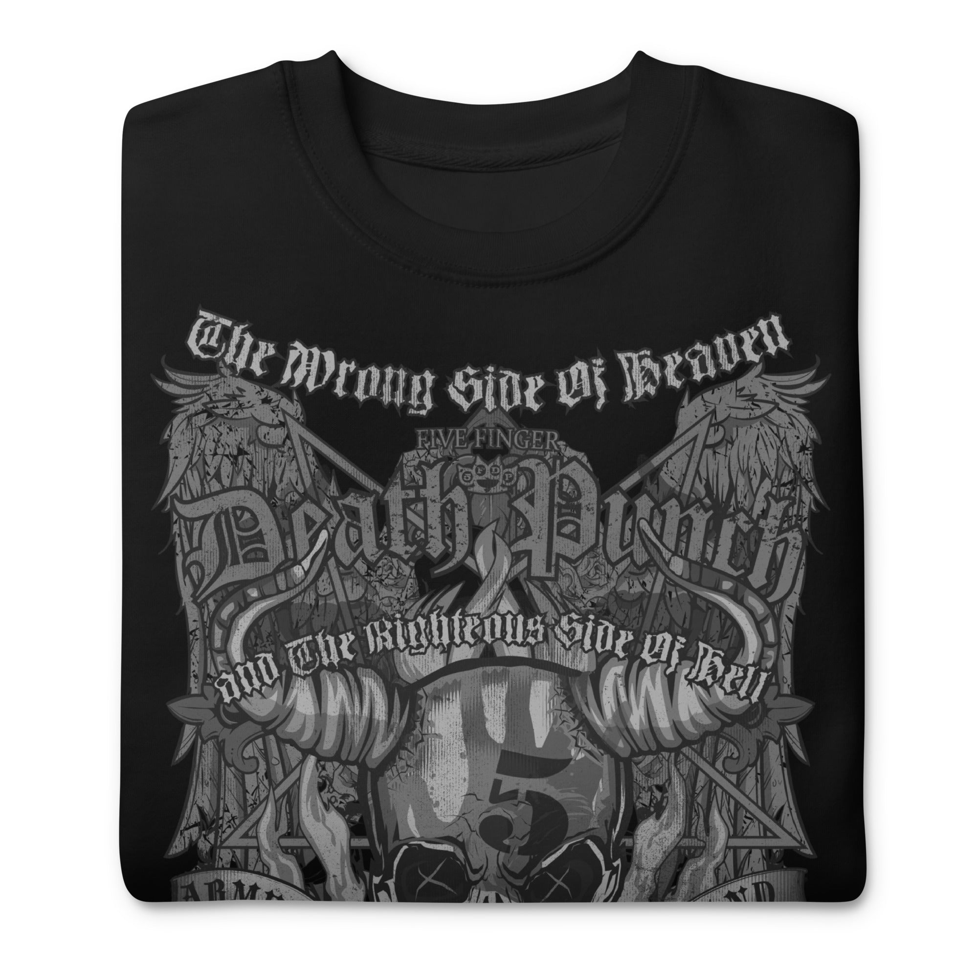 Five Finger Death Punch - Righteous Side of Evil Jumbo Print Sweatshir ...