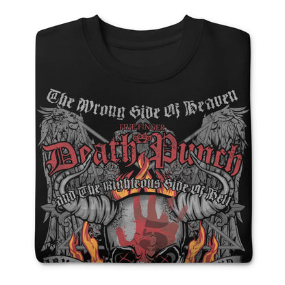 Five Finger Death Punch Five Finger Death Punch - Wrong or Righteous Jumbo Print Sweatshirt
