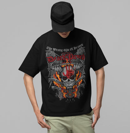 Five Finger Death Punch Five Finger Death Punch - Wrong or Righteous Jumbo Print T-Shirt