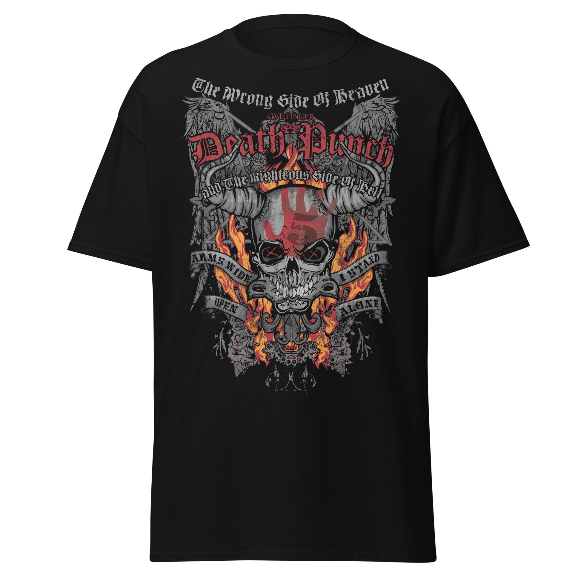 Five Finger Death Punch Five Finger Death Punch - Wrong or Righteous Jumbo Print T-Shirt