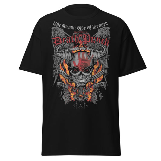 Five Finger Death Punch Five Finger Death Punch - Wrong or Righteous Jumbo Print T-Shirt