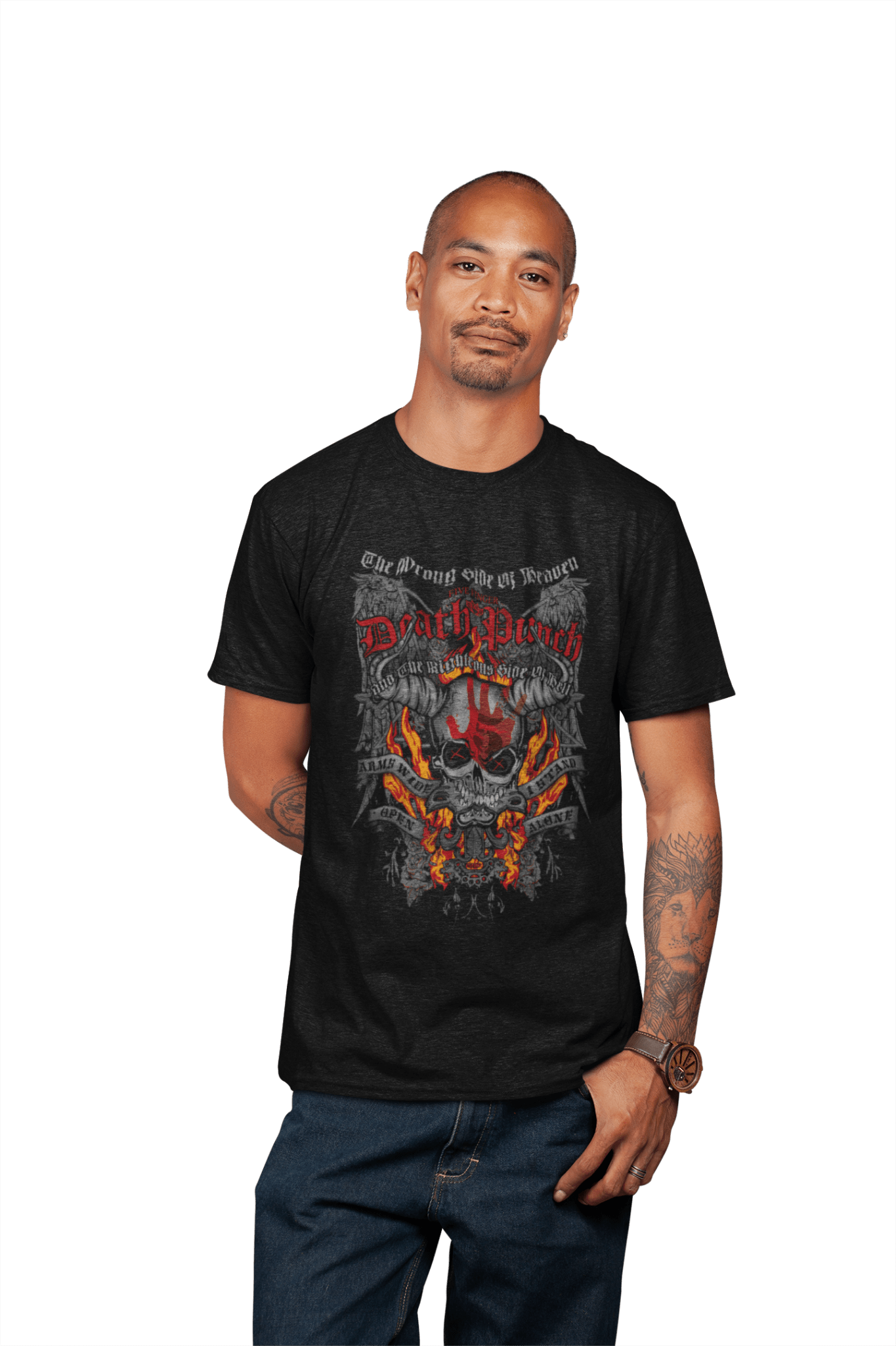 Five Finger Death Punch Five Finger Death Punch - Wrong or Righteous T-Shirt