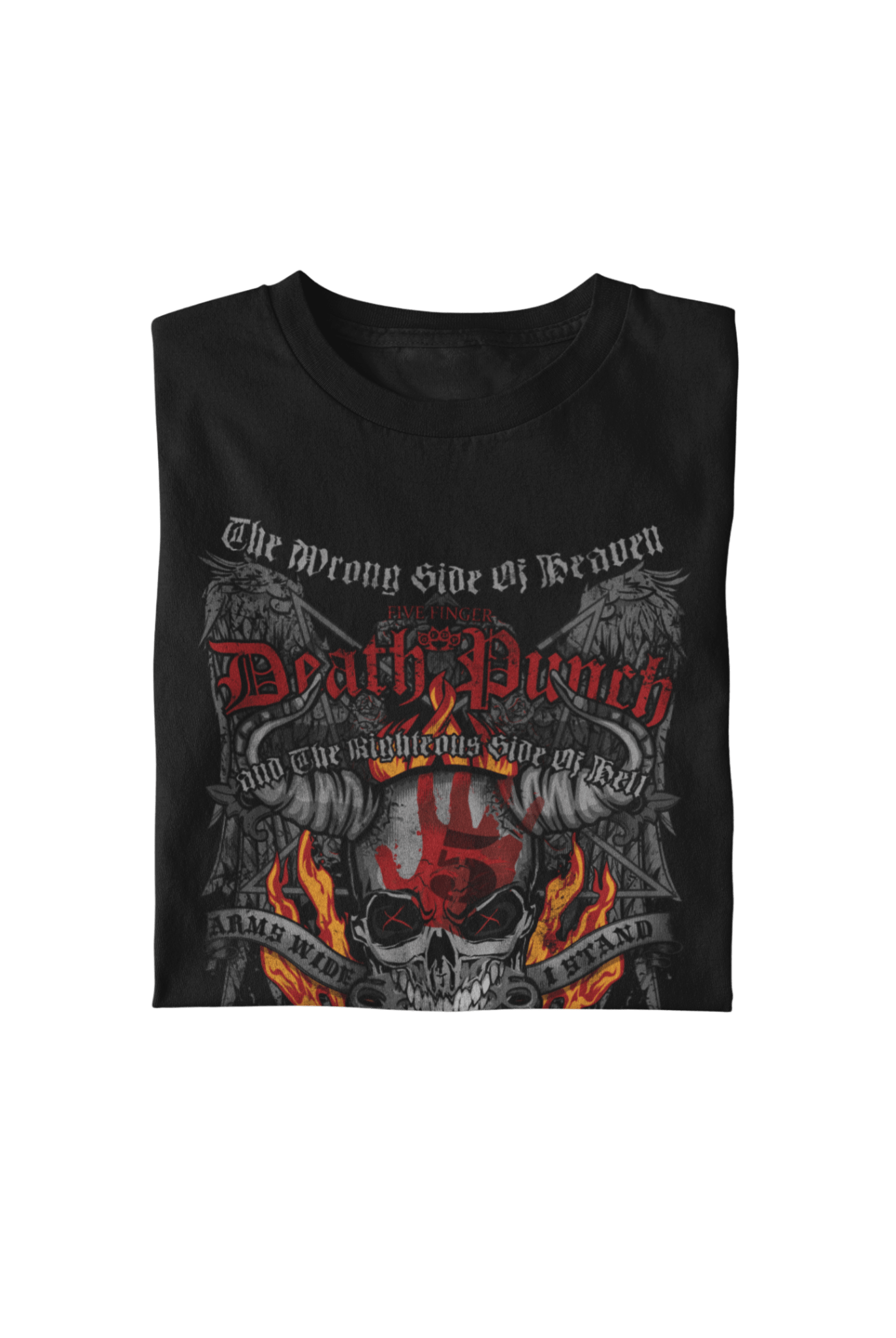 Five Finger Death Punch Five Finger Death Punch - Wrong or Righteous T-Shirt