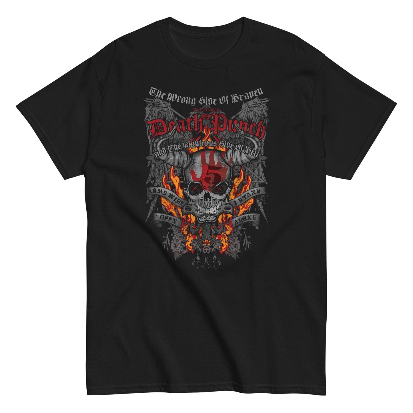 Five Finger Death Punch Five Finger Death Punch - Wrong or Righteous T-Shirt