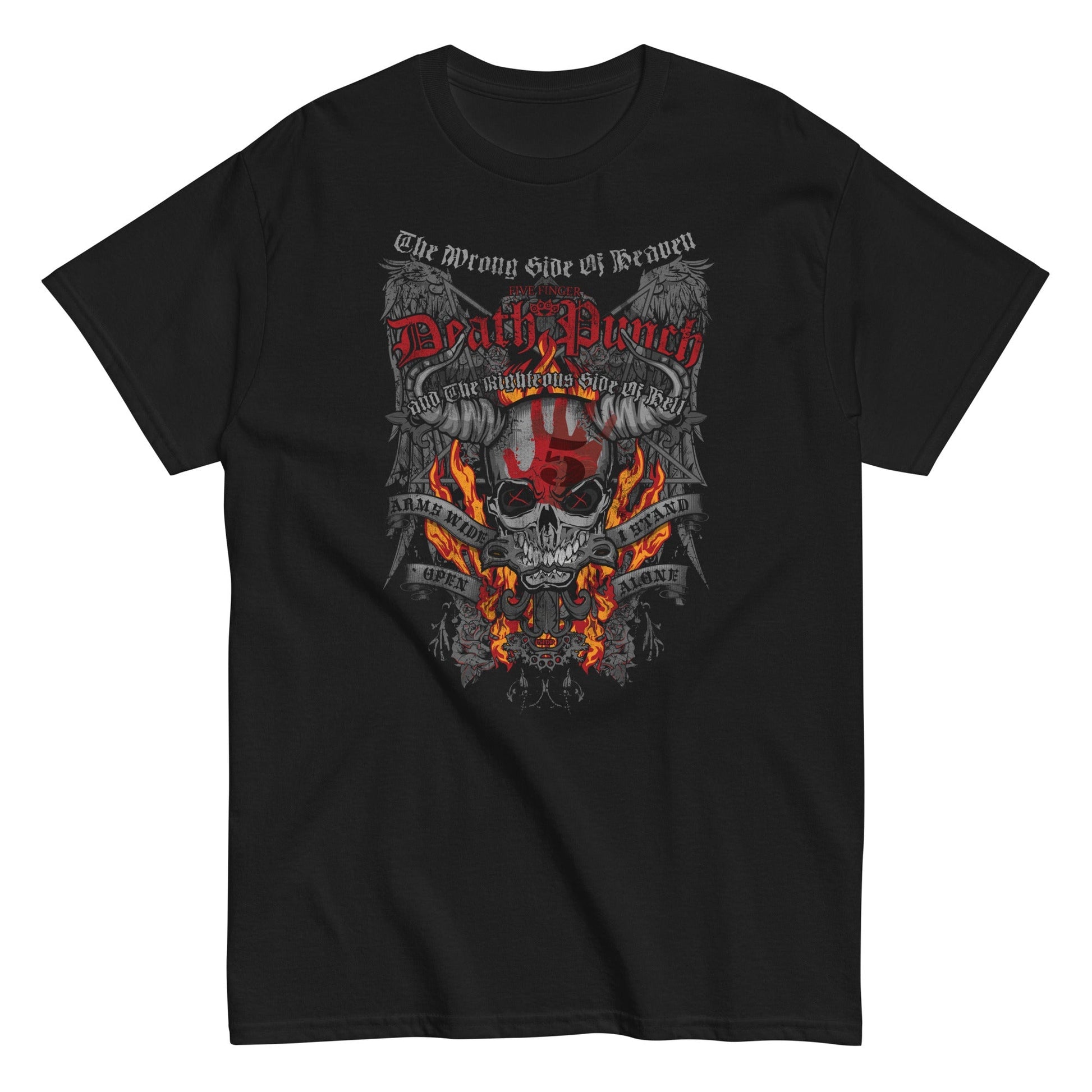 Five Finger Death Punch Five Finger Death Punch - Wrong or Righteous T-Shirt