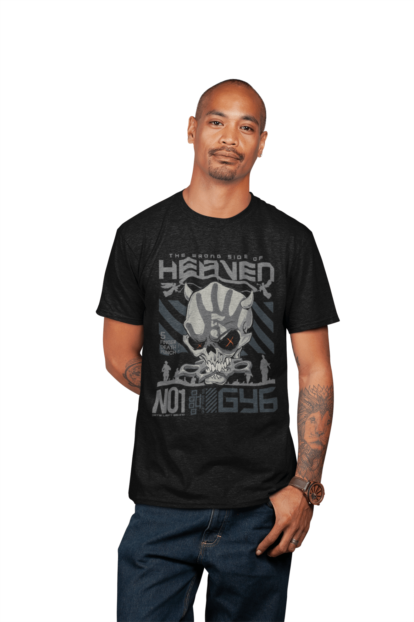 Five Finger Death Punch Five Finger Death Punch - Wrong Side of Heaven T-Shirt