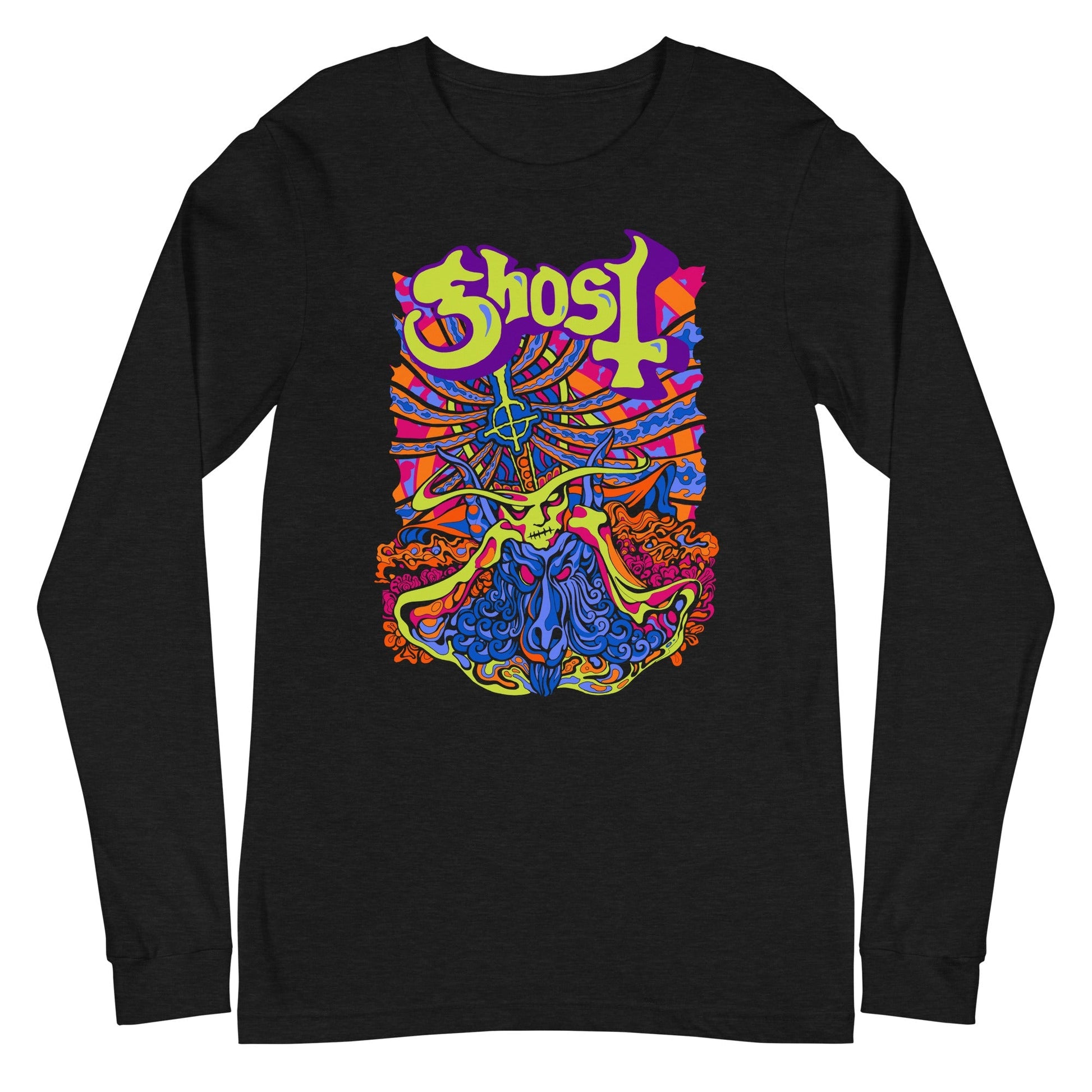 Ghost Ghost - Stained Glass Long Sleeve T-Shirt