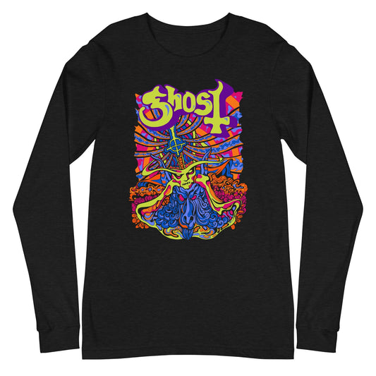 Ghost Ghost - Stained Glass Long Sleeve T-Shirt