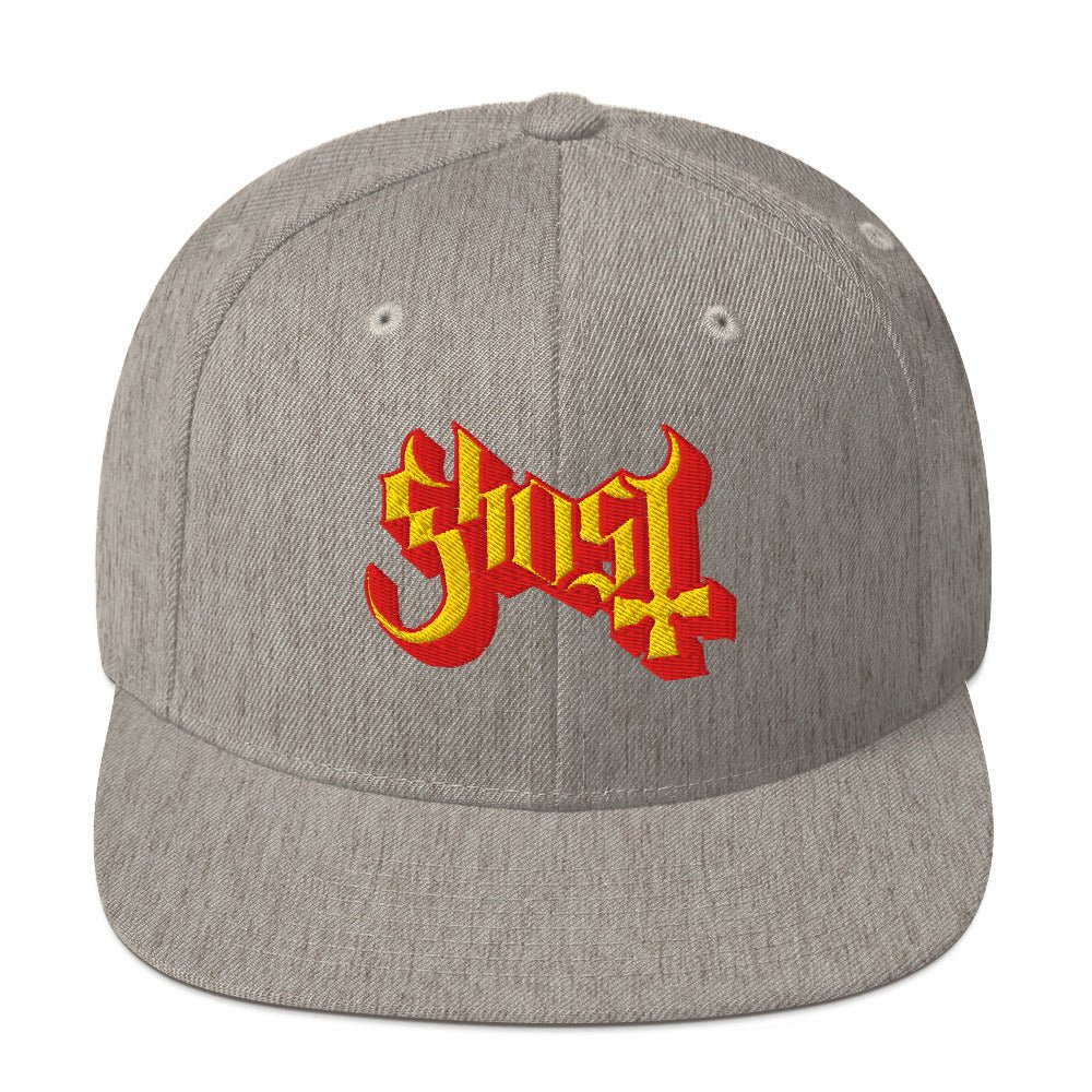 Ghost Ghost - Logo Embroidered Snapback Hat