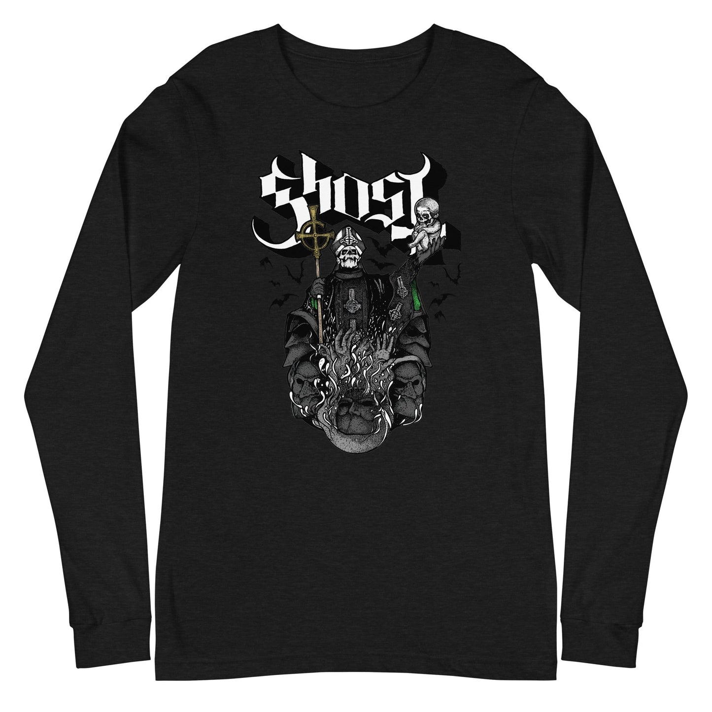 Ghost Ghost - Darkness Awaits Long Sleeve T-Shirt