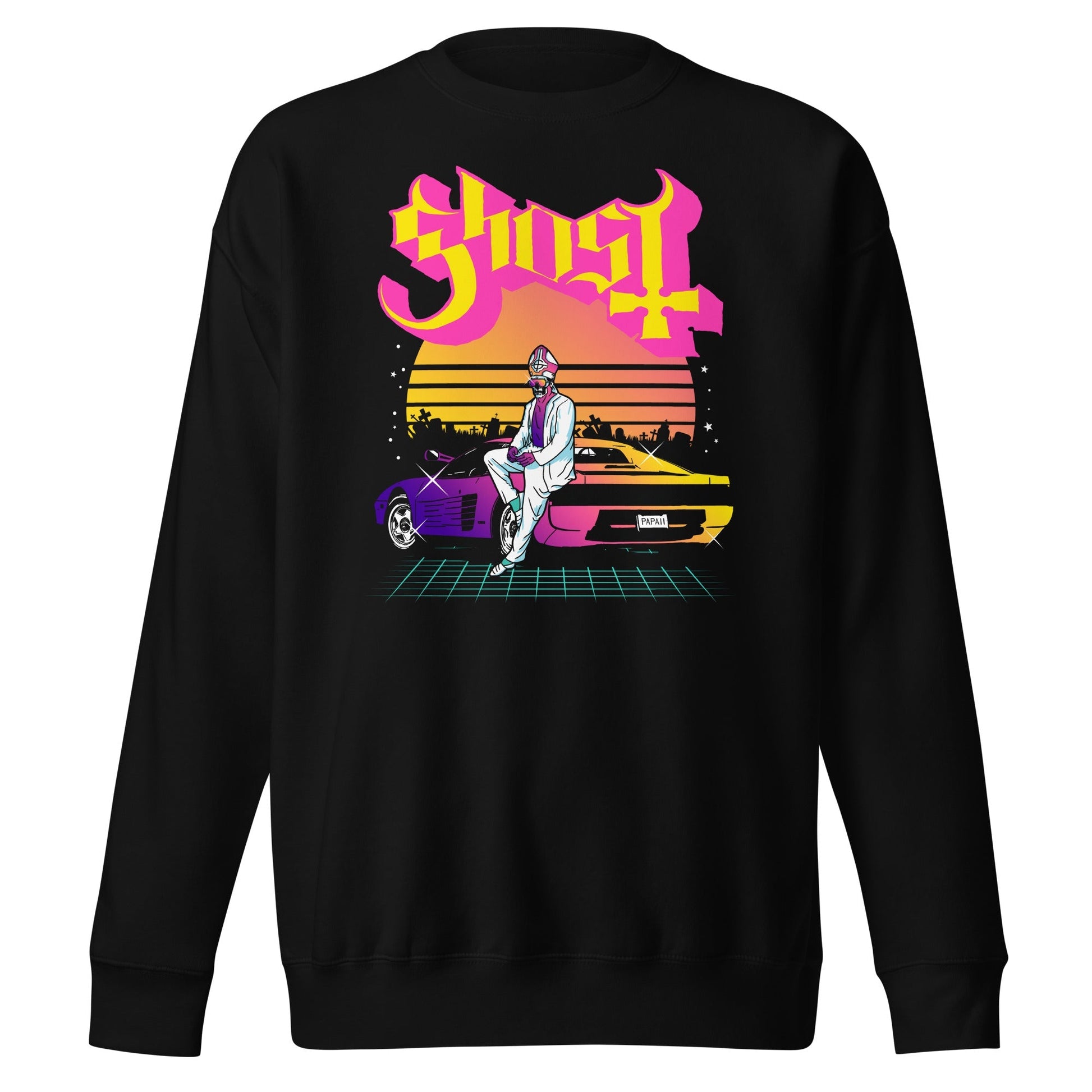 Ghost Ghost - Sunset Car Sweatshirt