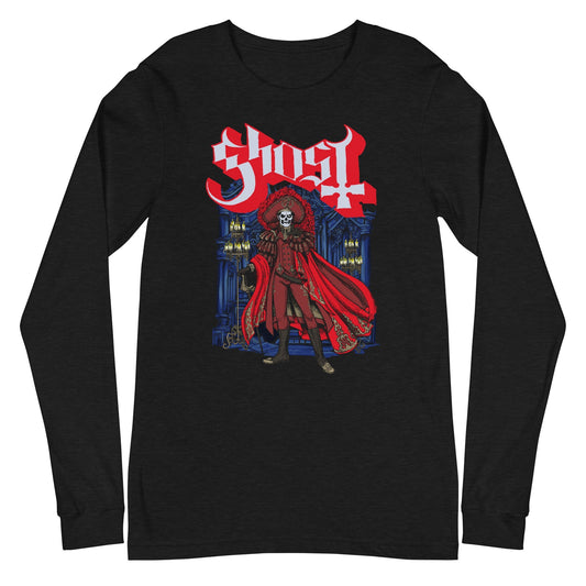 Ghost Ghost - Billowing Cape Long Sleeve T-Shirt