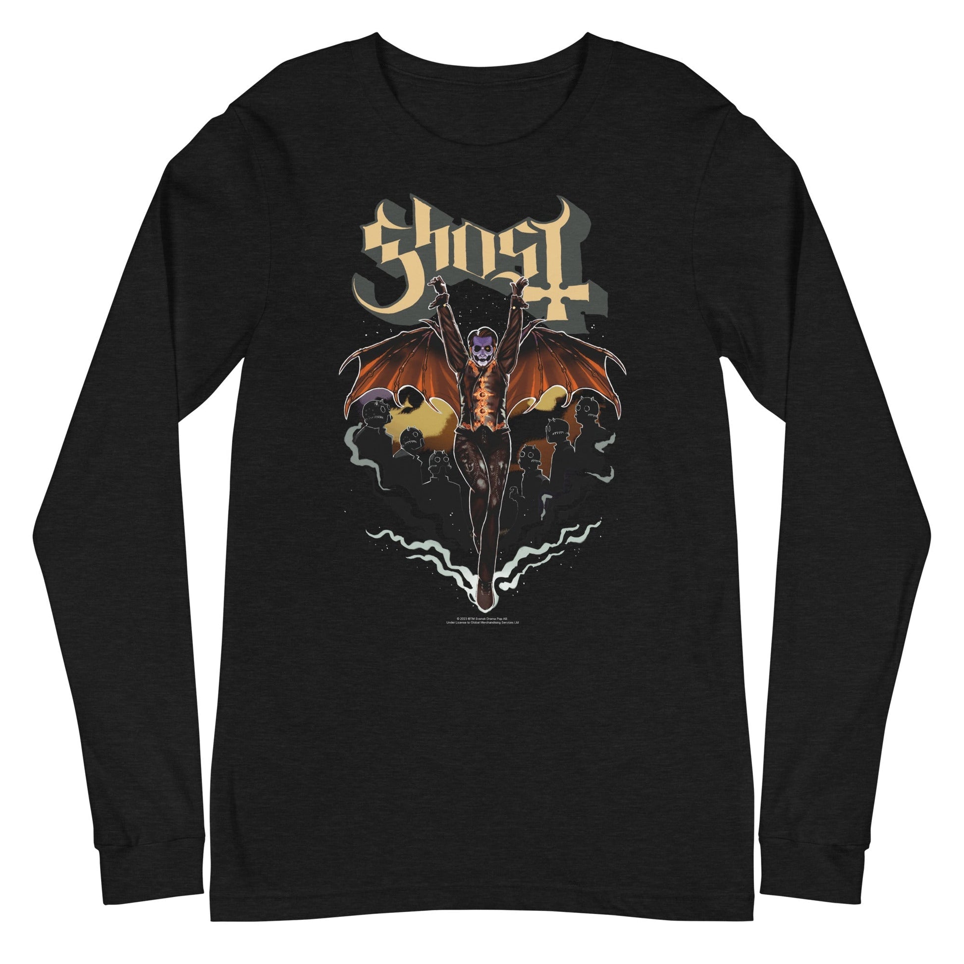Ghost Ghost - Fly Over Long Sleeve T-Shirt