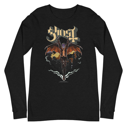 Ghost Ghost - Fly Over Long Sleeve T-Shirt