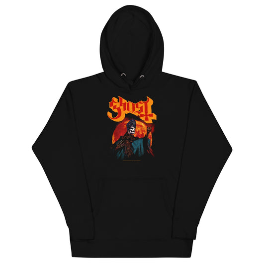 Ghost Ghost - Red Moon Hoodie