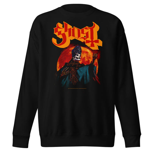 Ghost Ghost - Red Moon Sweatshirt