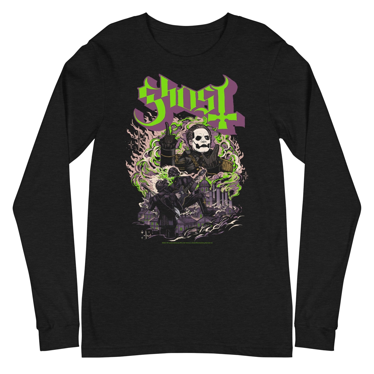 Ghost Ghost - Graveyard Long Sleeve T-Shirt