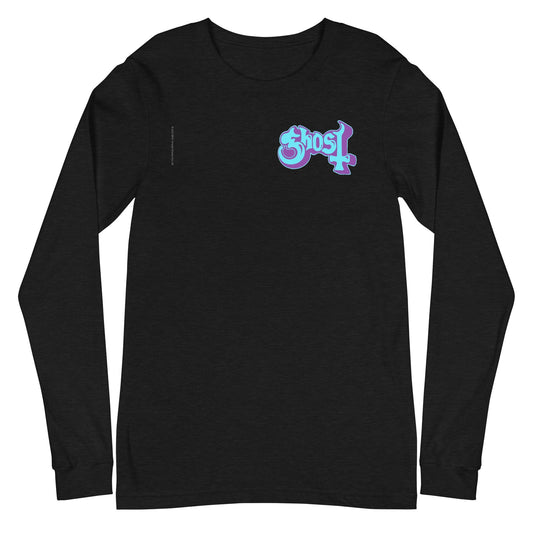 Ghost Ghost - Left Chest Logo Long Sleeve T-Shirt